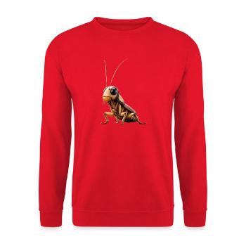 cockroach cockroach insects cockroach cockroaches - Unisex Sweatshirt - red - Front - Alina (178cm) & Michal (187cm)