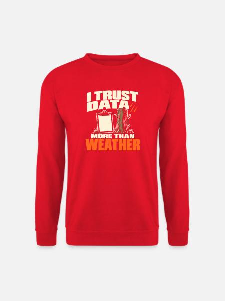 Forstwirtschaft Förster Forstmanagement - Unisex Pullover - Rot