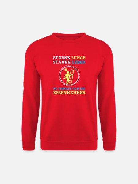 Schornsteinfeger Herren - Unisex Pullover - Rot