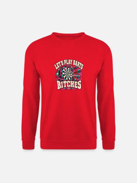 Dart Neon Showdown - Unisex Pullover - Rot