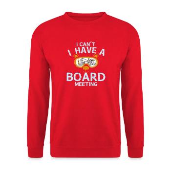 Board Meeting Wintersport Skibrille Snowboard Spru - Unisex Pullover - Rot - Vorne - Alina (178cm) & Michal (187cm)