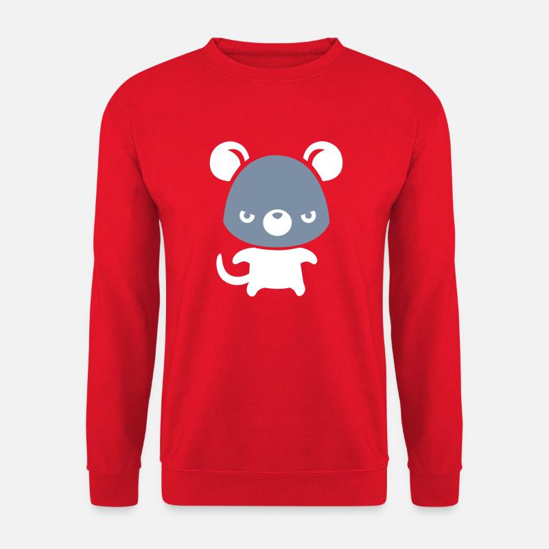 Bubu Rat - Sweat-shirt Unisexe - rouge