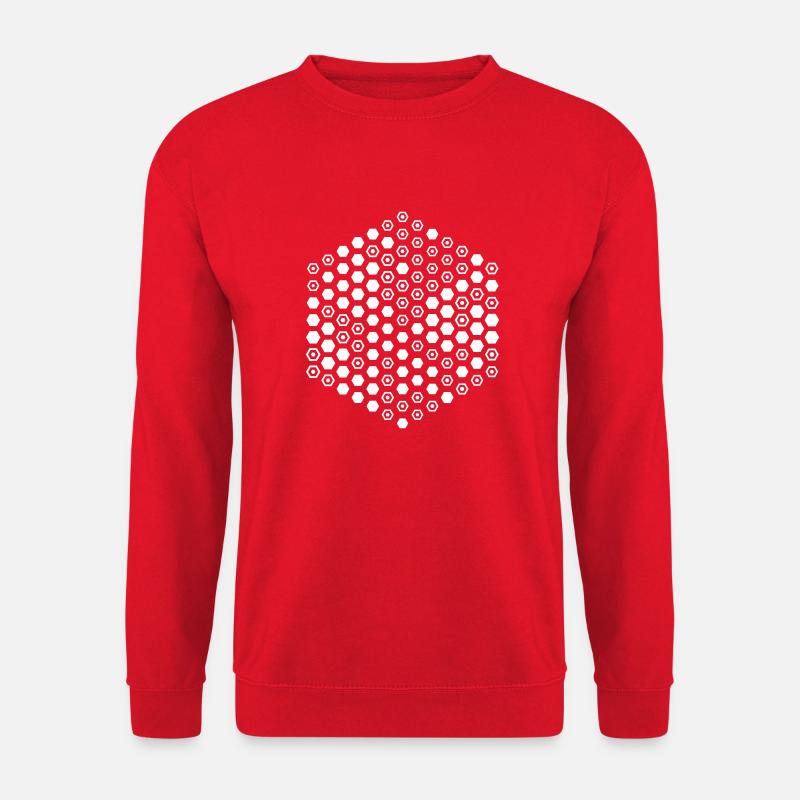 Hexa Hex C2 - Unisex Pullover - Rot