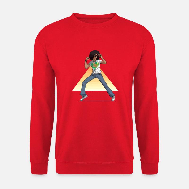 Max Disco-Tänzer - Unisex Pullover - Rot
