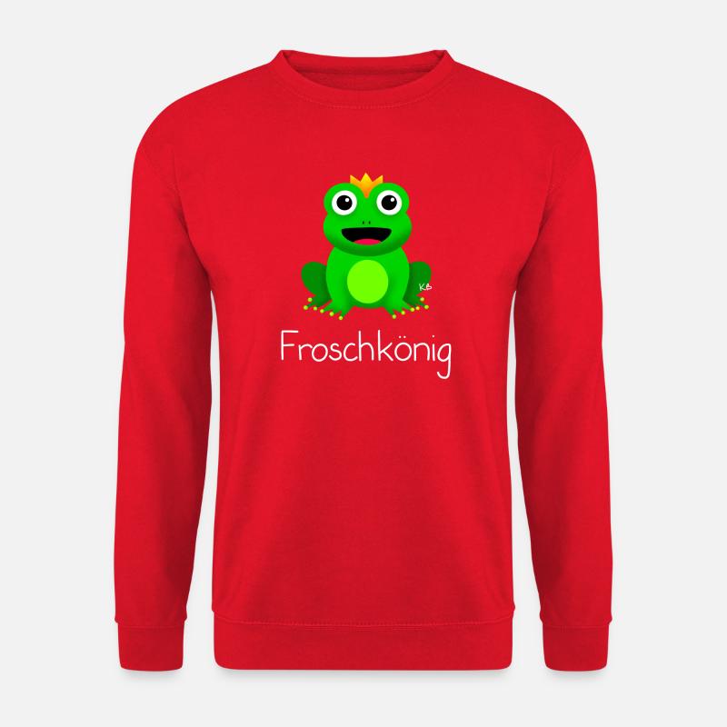 Froschkönig - Unisex Pullover - Rot