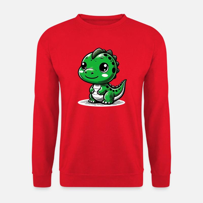 Dinosaur - Unisex Sweatshirt - red