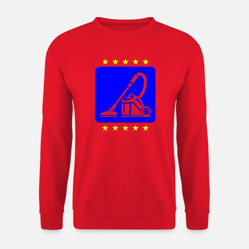 Staubsauger Icon - Unisex Pullover - Rot