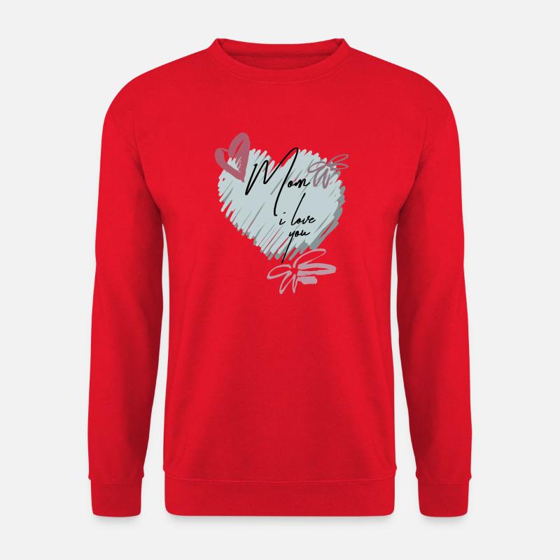  Mutterliebe - Unisex Pullover - Rot
