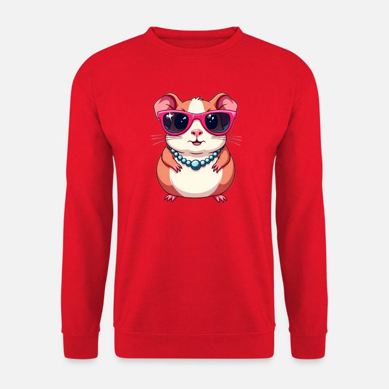guinea pig - Unisex Sweatshirt - red