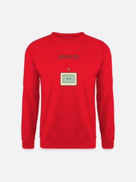 Offline for Maintenance Bot - Unisex Pullover - Rot