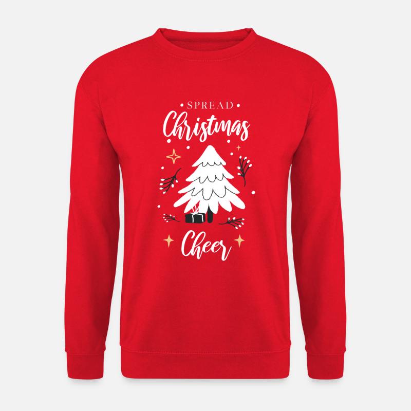 Weihnachtsbaum - Unisex Pullover - Rot