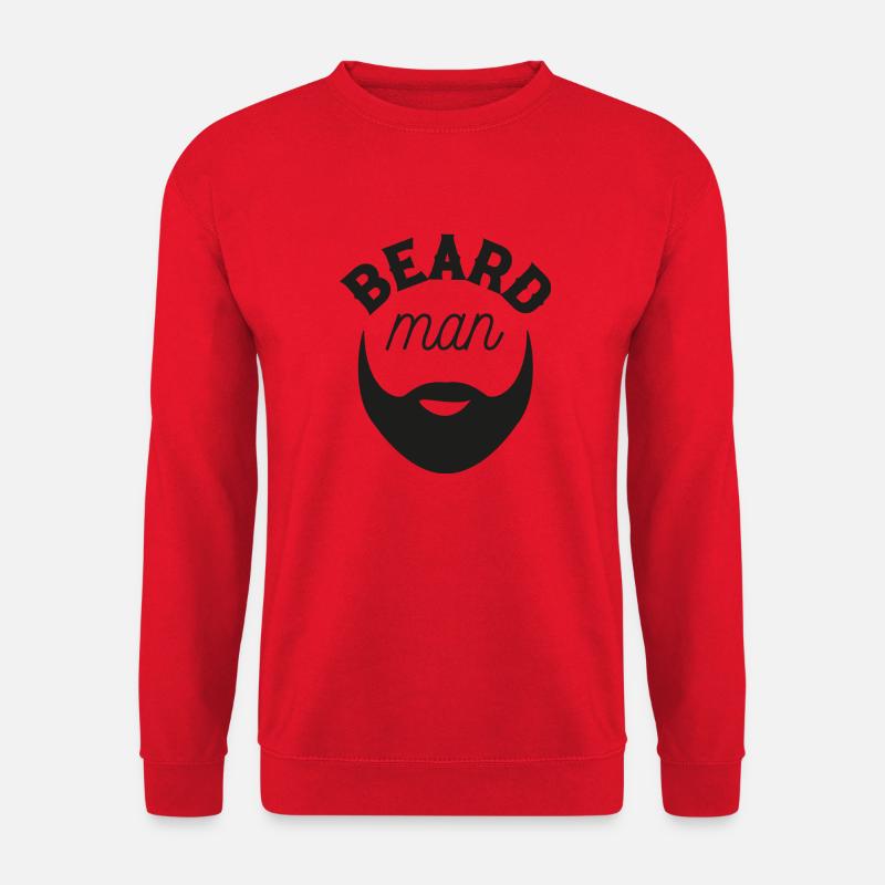 Bartmann - Unisex Pullover - Rot