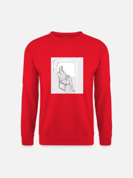 Drucken für T YVON CHILL - Unisex Pullover - Rot