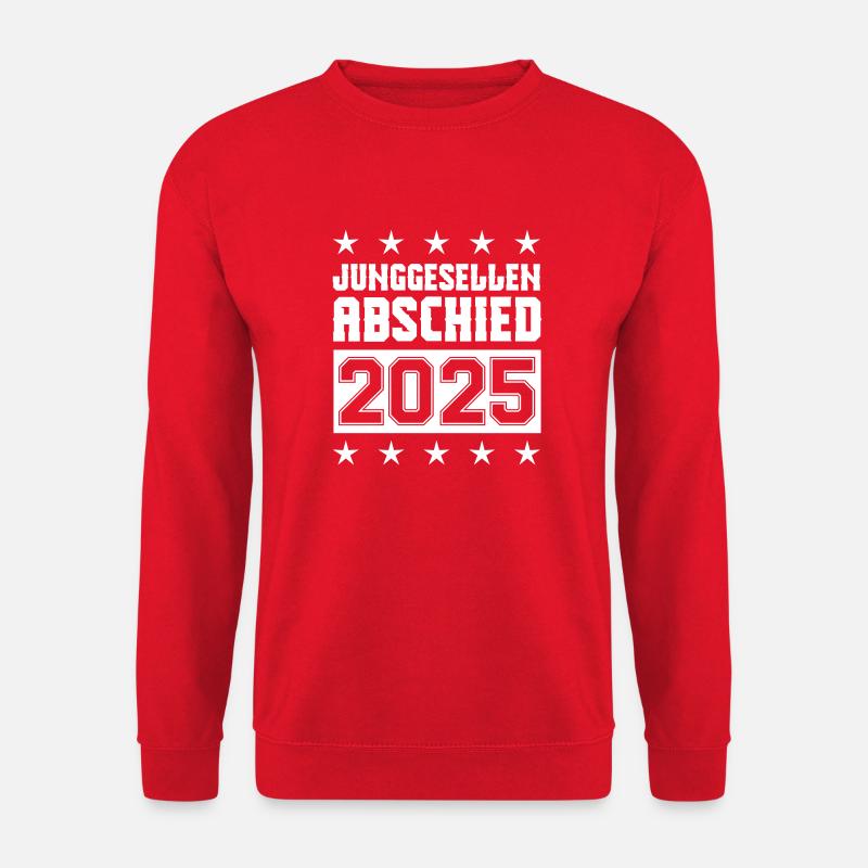 Junggesellenabschied 2025 - Unisex Pullover - Rot