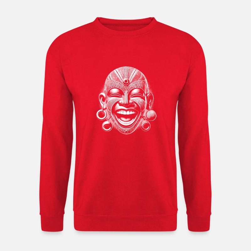 Maske - Unisex Pullover - Rot