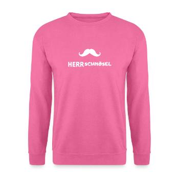 Herr schnösel - Unisex Pullover - Pink - Vorne