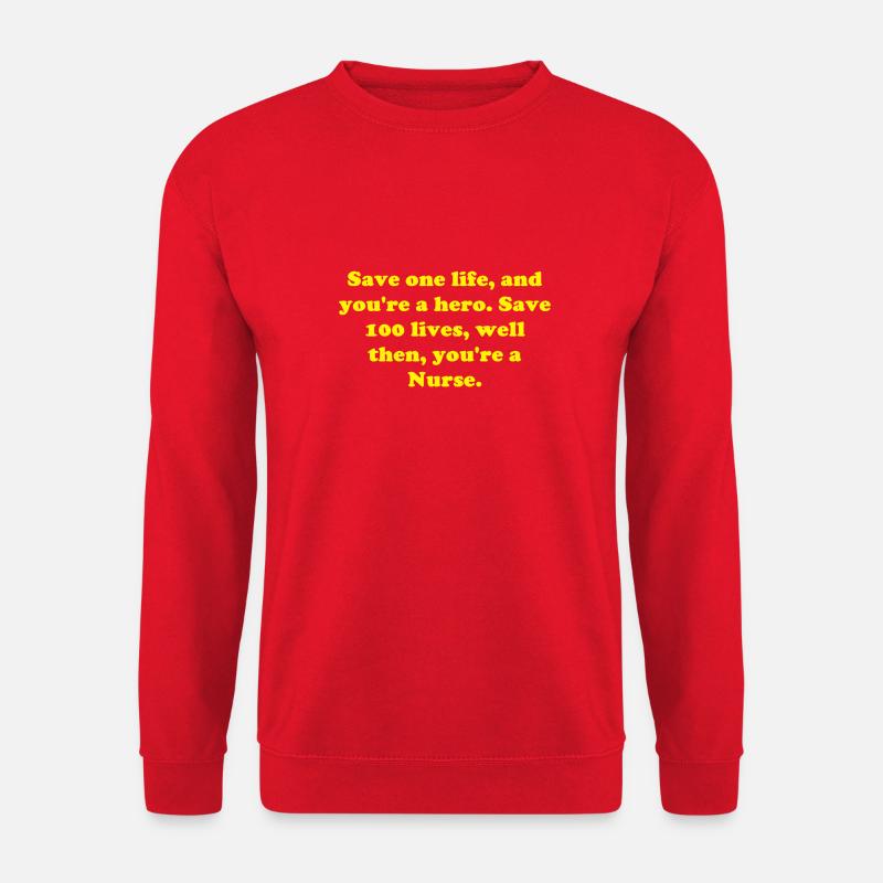 Nurse - Unisex Sweatshirt - red