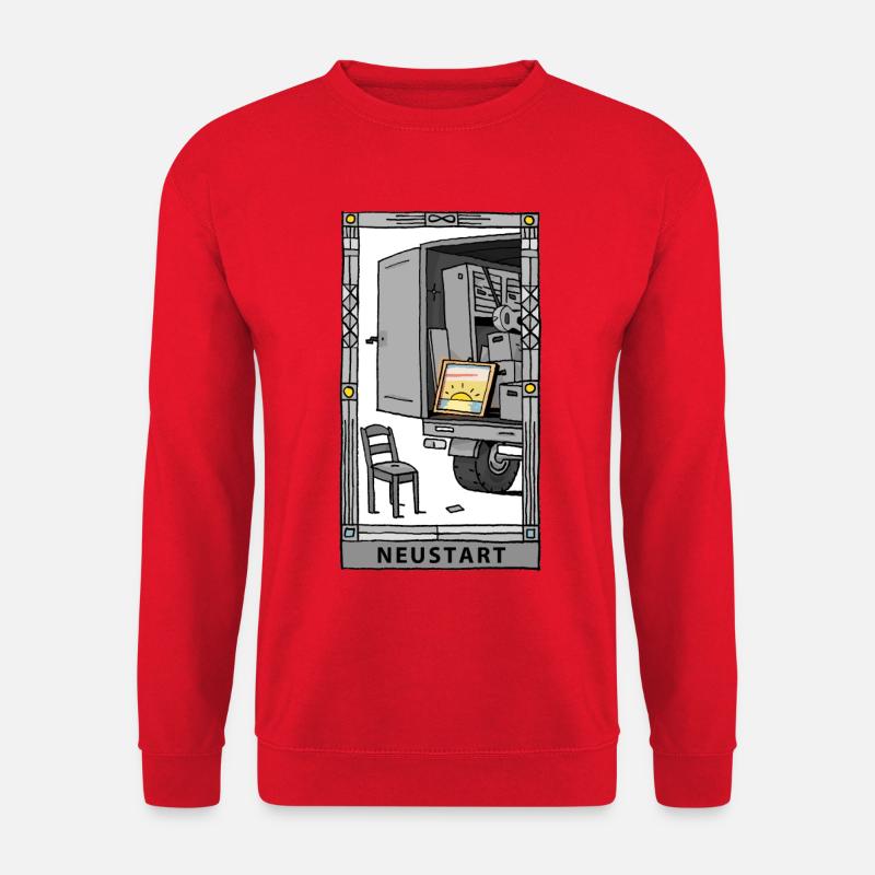 Umzug - Unisex Pullover - Rot