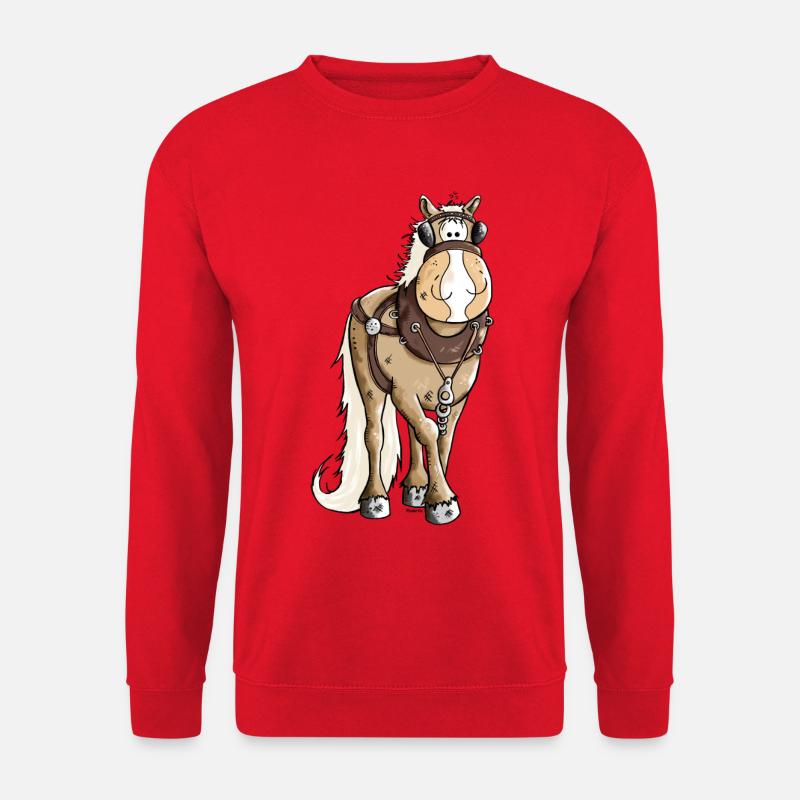 Gigantischer Kaltblüter - Kaltblut - Unisex Pullover - Rot