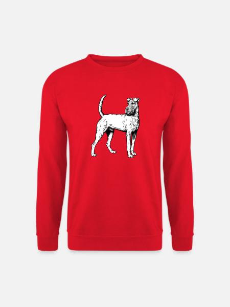 Irish Terrier Mailo 2023 sw - Unisex Sweatshirt - red