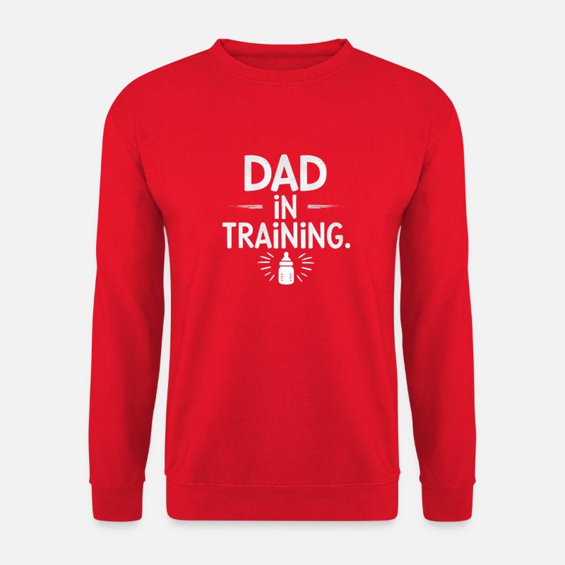 DAD IN TRAINING - Unisex Sweatshirt - red
