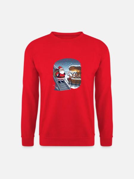 Reindeer out - Unisex Sweatshirt - red