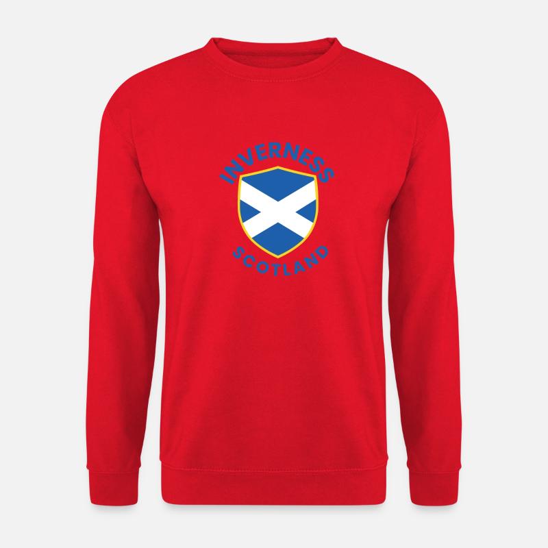 Inverness Scottish Shield - Unisex Pullover - Rot