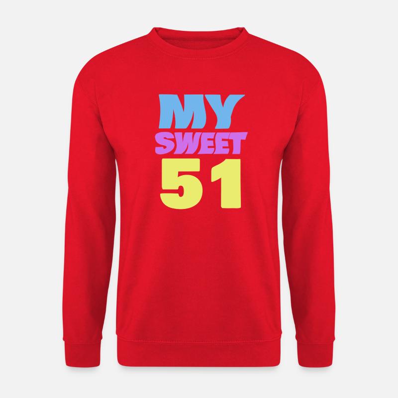 51 - Unisex Sweatshirt - red