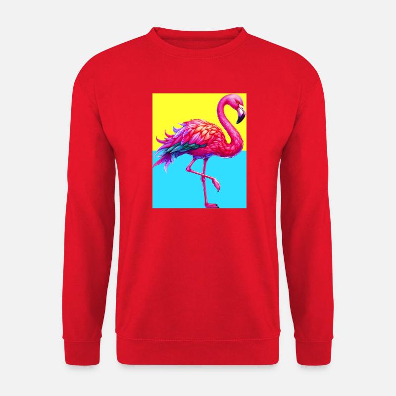 flamingo - Unisex Sweatshirt - red