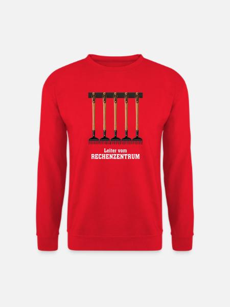 IT Support Glücksrad Service Desk IT Helpdesk Nerd - Unisex Pullover - Rot