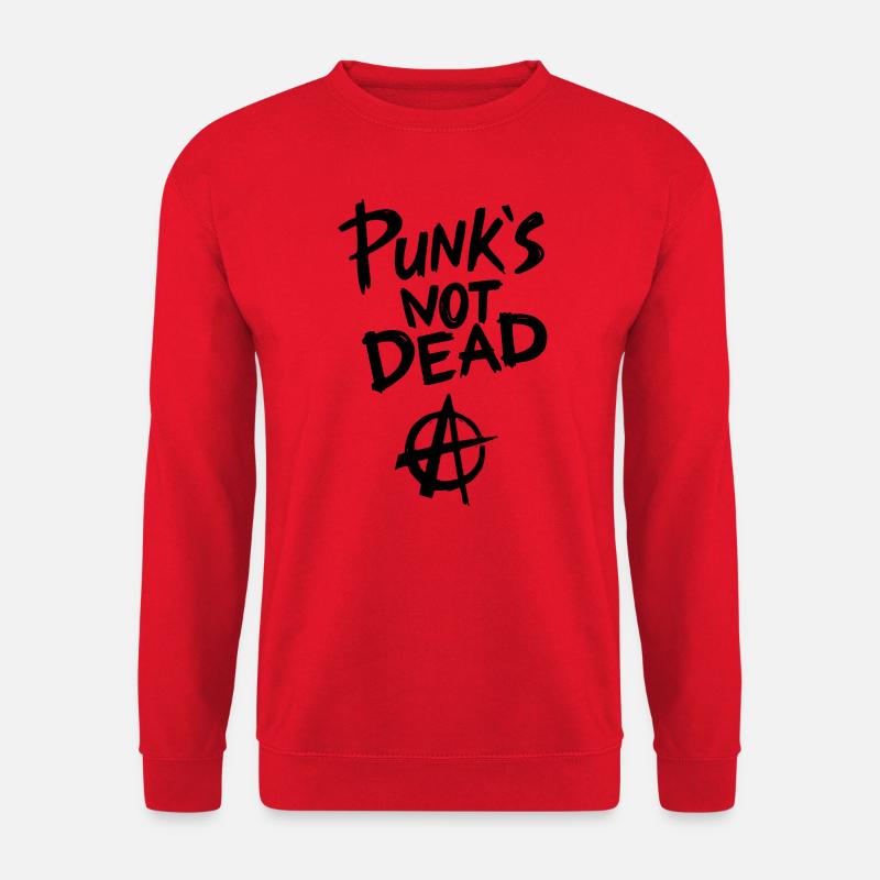 Punk ist nicht tot - Unisex Pullover - Rot