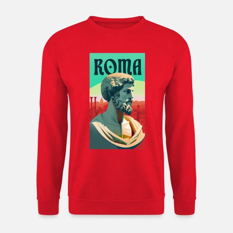roma - Unisex Pullover - Rot