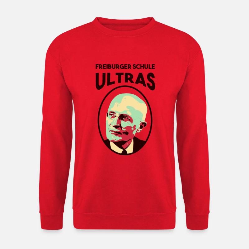 Freiburger Schule Walter Eucken Ultras - Unisex Pullover - Rot