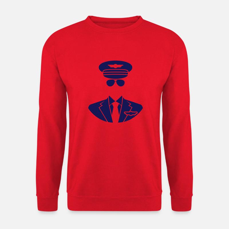 Pilote - Unisex Pullover - Rot
