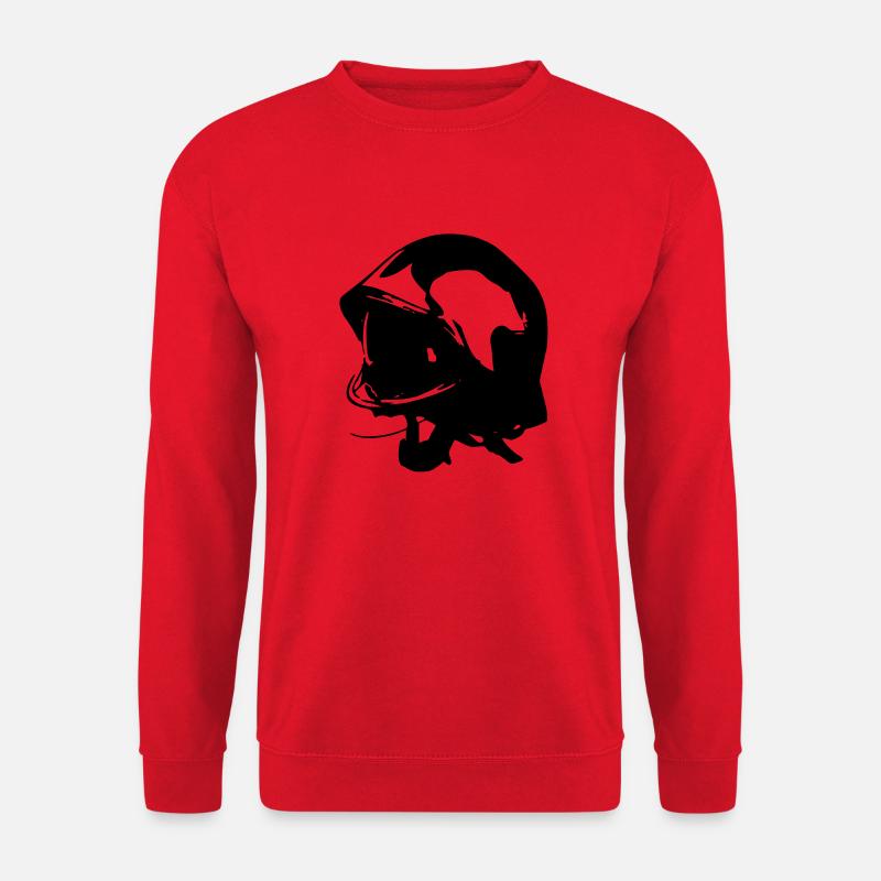 Feuerwehrhelm F1 - Unisex Pullover - Rot