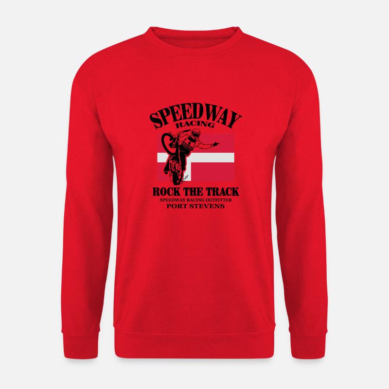 speedway - Denmark - Unisex Pullover - Rot