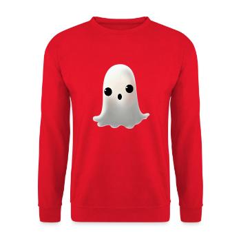 FANTÔME SYMPA - Sweat-shirt Unisexe - rouge - Devant - Alina (178cm) & Michal (187cm)