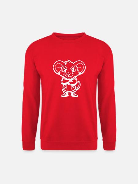 mouse - Unisex Sweatshirt - red