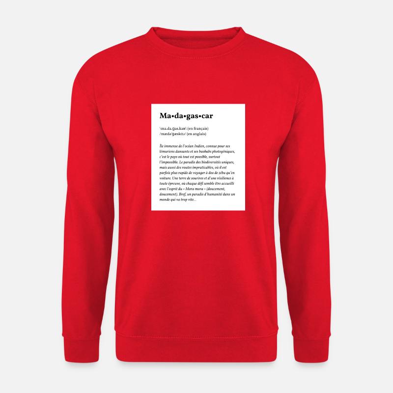 Etymologie - Unisex Pullover - Rot