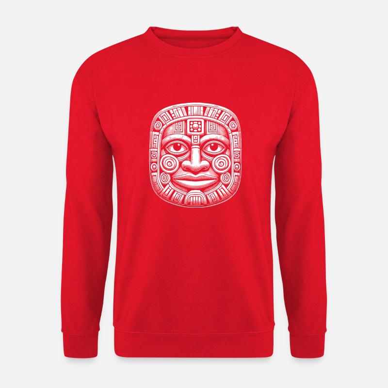 Mask - Unisex Sweatshirt - red