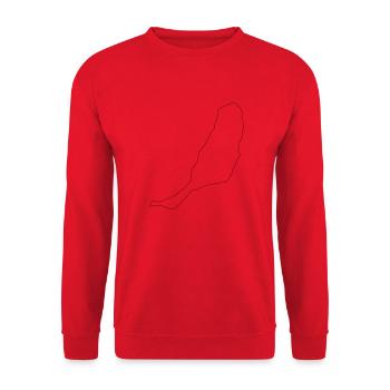 Fuerteventura - Sweat-shirt Unisexe - rouge - Devant - Alina (178cm) & Michal (187cm)