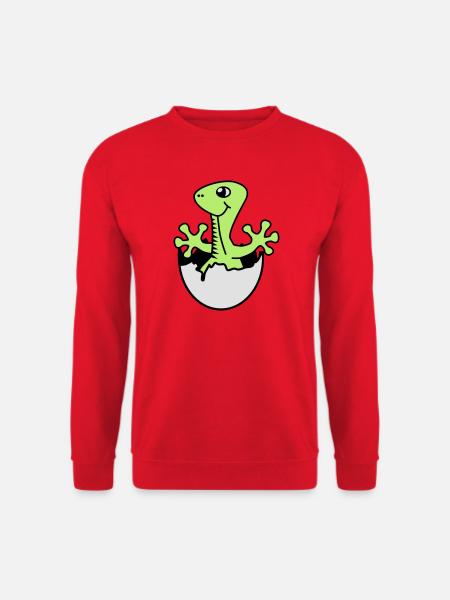 Dino | Boy | Girl | Birth - Unisex Sweatshirt - red