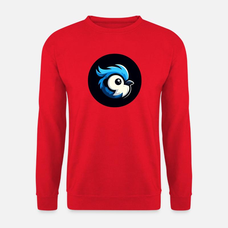 Comic Bird - Unisex Sweatshirt - red