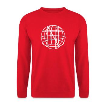 Klettergerüst Bulgarien - Unisex Pullover - Rot - Vorne - Alina (178cm) & Michal (187cm)