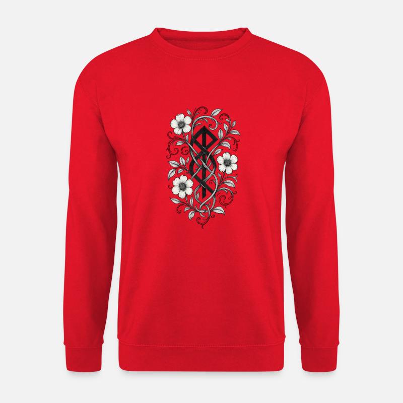 Florale Gerechtigkeit - Unisex Pullover - Rot