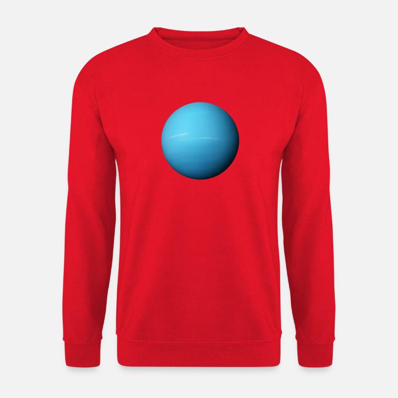Uranus - Planet Uranus - Unisex Pullover - Rot