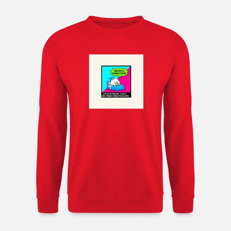 Energieträume-Modus - Unisex Pullover - Rot