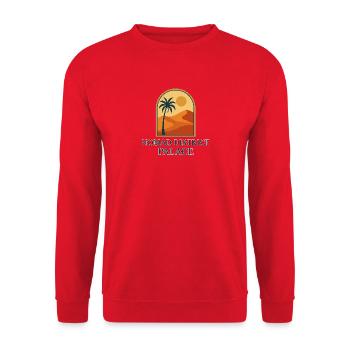 NDP 001 - Sweat-shirt Unisexe - rouge - Devant - Alina (178cm) & Michal (187cm)