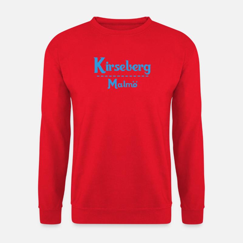 Kirseberg – Malmö Sky Blue Design - Unisex Pullover - Rot