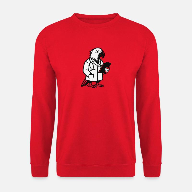 Doktor Papagei - Unisex Pullover - Rot